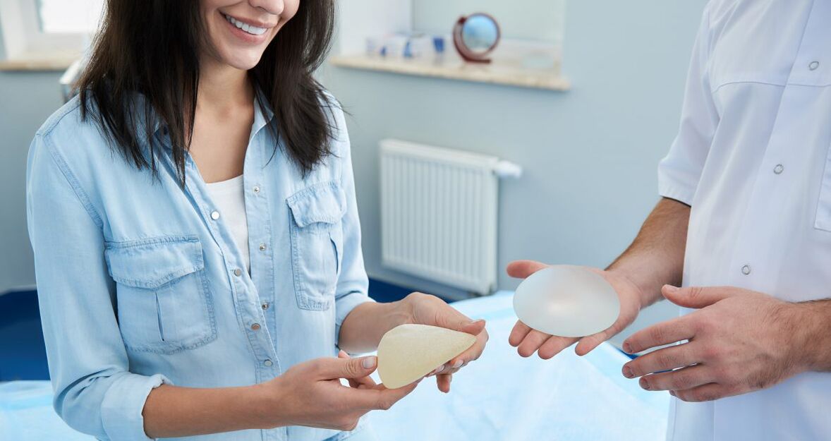 Implantų pasirinkimas prieš krūtų didinimo mammoplastiką